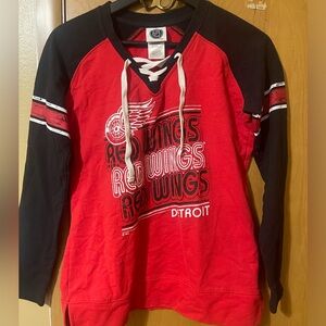 Red wings hoodie